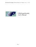 CPhyScopeDecoder User`s Manual