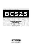 BCS25 Manual EN/ rev 05-23-06
