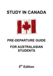 STUDY IN CANADA - University of Western Sydney