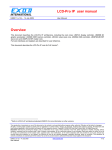 LCD-Pro IP user manual Overview