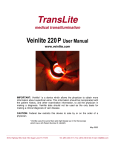 TransLite medical transillumination