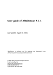 user manual of XRD2DScan 4.1.1