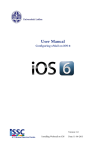 User Manual configuring uMail on iOS6