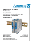8500996 TT334-0700 User`s Manual