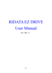 EZ DRIVE User ManaulE