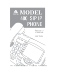 Aastra 480i User Manual