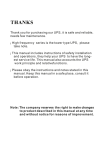 HP1-3K User manual