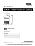 SPIRIT II 150 - Lincoln Electric