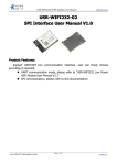 USR-WIFI232-G2 SPI Interface User Manual V1.0 Product Features