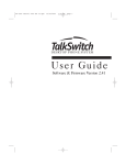 TalkSwitch User Guide 10th ED v2 - FortiVoice