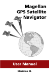 Magellan GPS Satellite Navigator