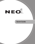 NEO 1 Quick Guide