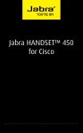 Jabra HANDSET™ 450 for Cisco