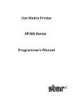 SP 300 Programmer`s Manual