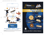 balance board user manual - CoreOne