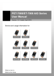 PET-7000/ET-7000 AIO Series User Manual - L-com