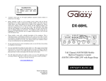 DX 88HL manual - Galaxy Radios