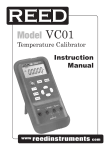 Model VC01 - reed instruments
