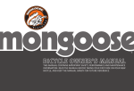 Mongoose Owners Manual