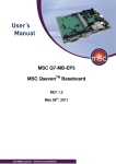 MSC Q7-MB-EP3 User Guide