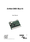 ArtNet-DMX Mux16