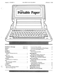 Portable Paper