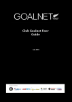 NZF Club GoalNet User Guide