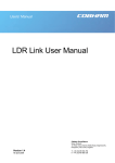 LDR Link User Manual