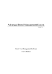 Advanced Patrol Management System _7.x_ the latest user manual
