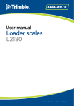 Loader scales L2180 - loadritensw.com.au