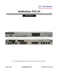 NetMediator RTD G5