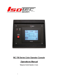 IsotecSec Touchscreen COLOR USER Manual
