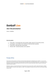 DotGolf Live User Documentation - Org