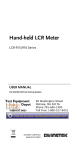 LCR-915/916 Series User Manual