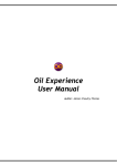 OE User Manual - OilExperience