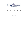 Microsoft SharePoint Video Tutorials SharePoint User Manual 12/2009