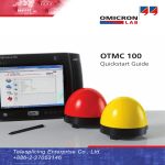 OTMC 100 Quick Start Guide - Draft 3