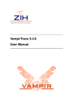VampirTrace User Manual