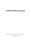 FLYPRO PX400 User Manual