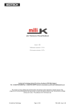 User Maintenance Manual/Handbook Issue 1.05 Software version