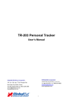 TR-203 Personal Tracker