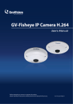 User`s Manual GV-Fisheye IP Camera H.264