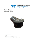 MB-Series User Manual - BlueView Technologies, Inc.
