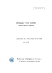 OfficeServ 7400 GWIMC Certification Report