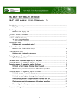 FSA MEAT TEST RESULTS DATABASE DRAFT USER MANUAL