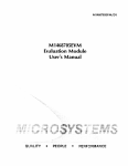 M1468705EVM I::valuation Module User`s Manual