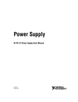 NI PS-15 Power Supply User Manual