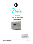 Zerio User Manual - Electro Detectors