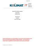 Kolimat USA declines any responsibility or warranty for the