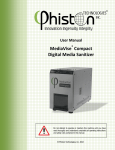 User Manual MediaVise &reg; Compact Digital Media Sanitizer